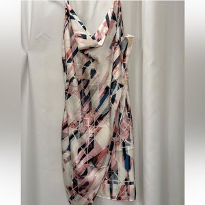 NAKED ZEBRA • size L • multi color• cocktail dress • never worn • $30